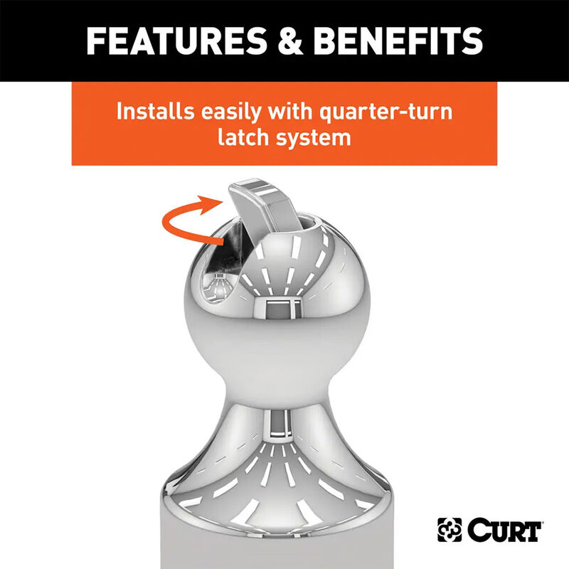 CURT 60639 OEM Puck System 2-5/16" Ball Gooseneck Kit, Chevrolet, Ford, GMC, Nissan image number 10