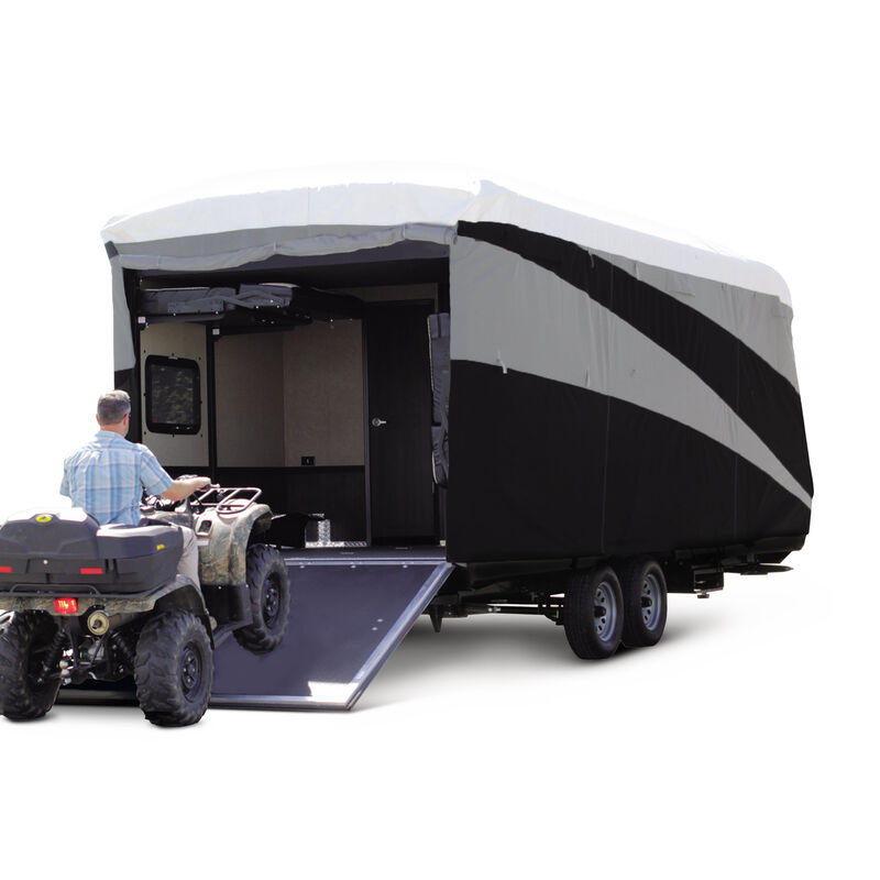 Camco Ultra Shield Cover, Toy Hauler, Up to 20' image number 2