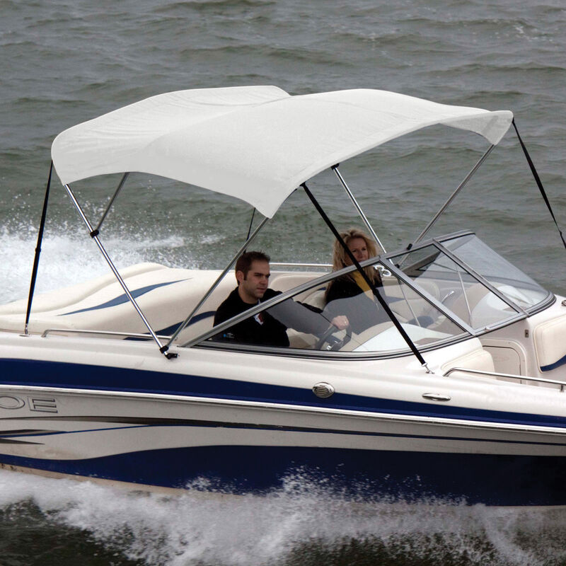 Shademate Bimini Top Sunbrella Fabric and Boot Only, 3-Bow 6'L, 36"H, 54"-60"W image number 1