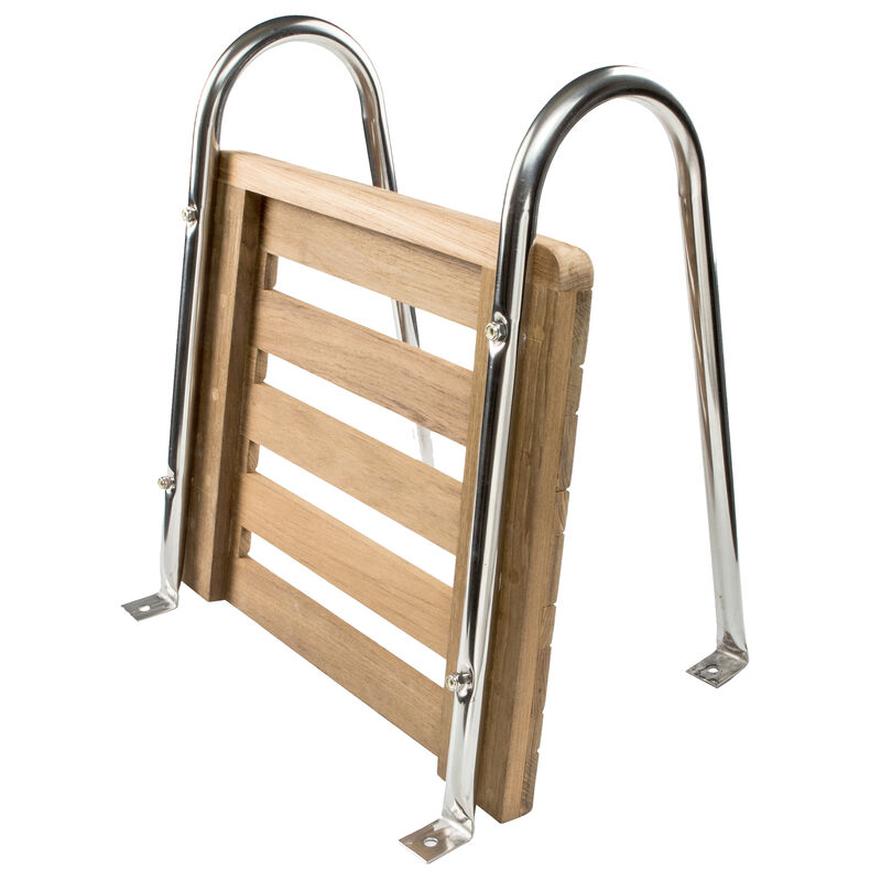 Whitecap Teak Swim Platform With Dual Handrails image number 3