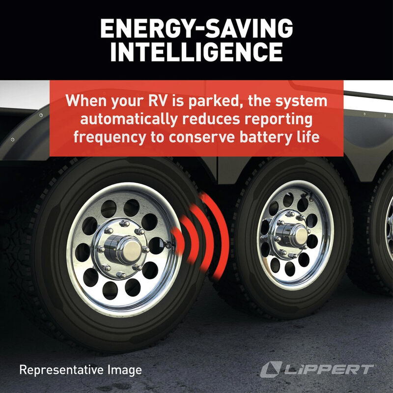 Lippert Tire Linc PRO RV TPMS Tire Pressure Monitoring System, 2-Tire Sensor Kit image number 6
