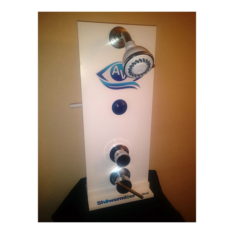 Aqua View ShowerMiser In-Wall Unit SMWC001, Chrome image number 12