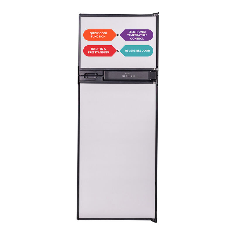 Equator Advanced Appliances ConServ 10 cu. ft. 12V DC Power Refrigerator, Stainless Steel image number 1