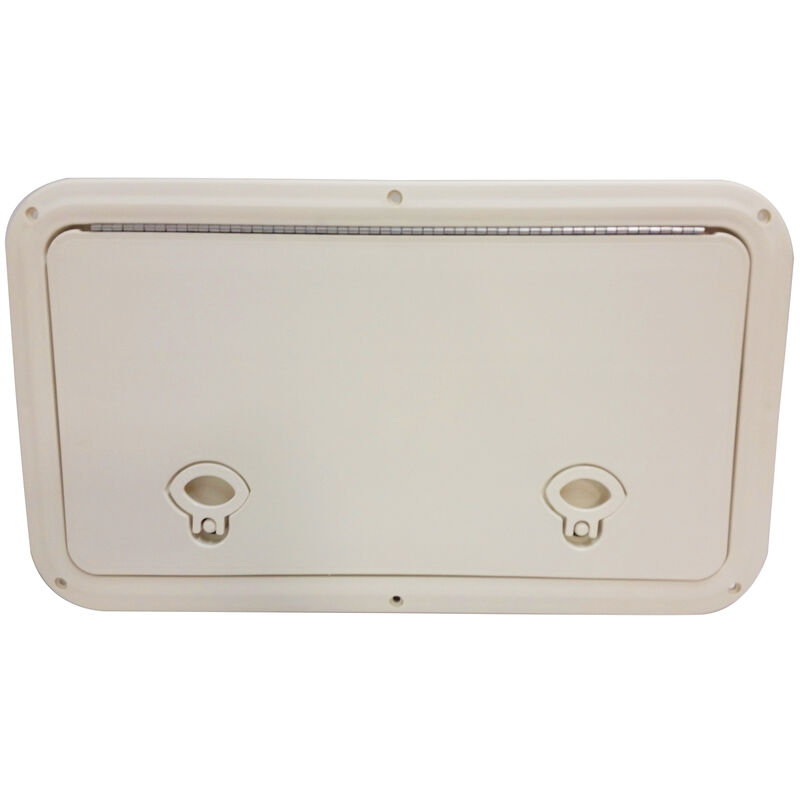 DPI Marine DPF Marine Creamy White Fulsh Series Hatch Door, 12-7/8" x 17-1/2" O.D. frame image number 1