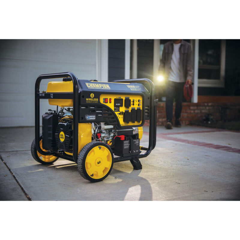 Champion 8000-Watt Wireless Start Generator with CO Shield image number 10