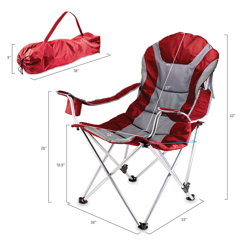 Oniva Reclining Camp Chair with Carry Bag image number 5