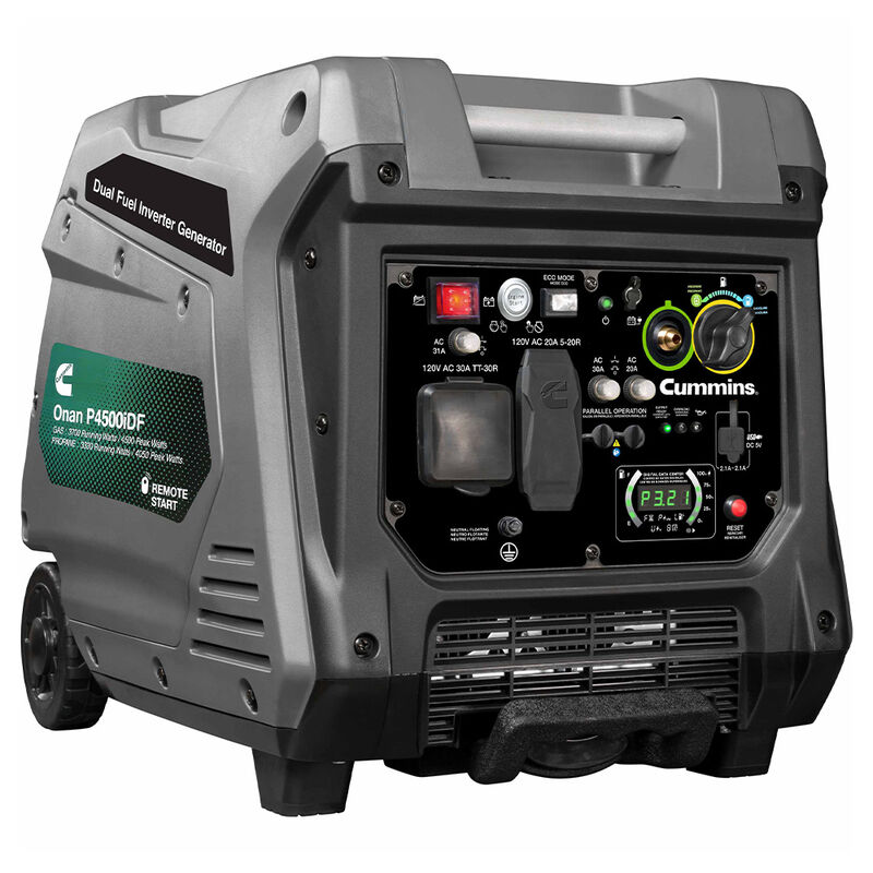 Cummins Onan P4500iDF Dual-Fuel Inverter Generator image number 1