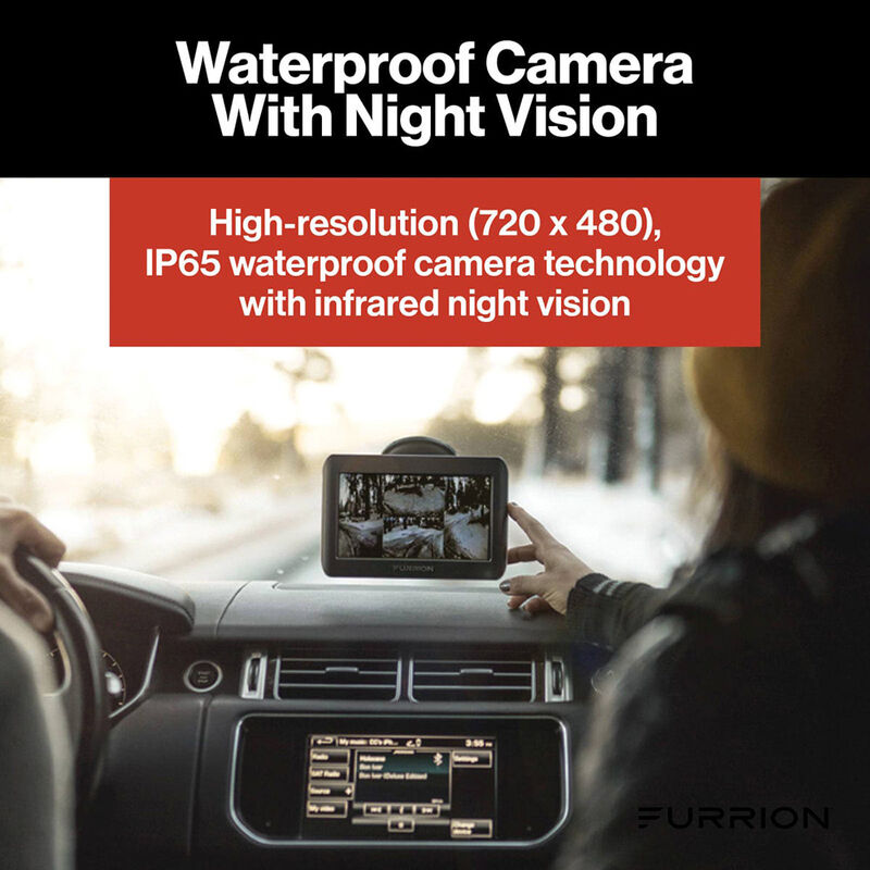 Furrion Vision S&reg; RV Backup Camera System with 3 Cameras & 7" Monitor and LED Marker Lights image number 6