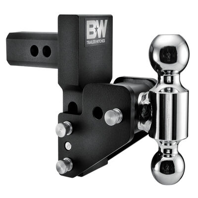 B&W Tow & Stow Class IV Trailer Hitch Ball Mount, 10,000 lb GTW, 1000 lb Tongue Weight