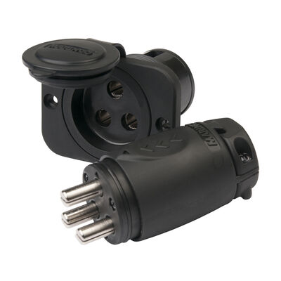 Marinco 70A 3-Wire Trolling Motor Plug & Receptacle Combo