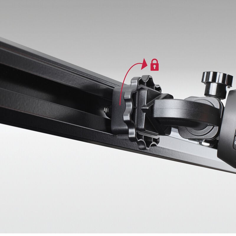 3&rsquo; PowerChannel Rail Kit, Black image number 3