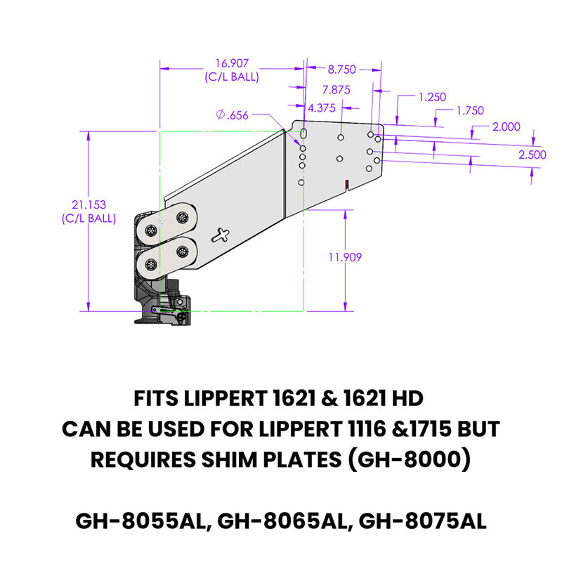 Gen-Y Hitch Executive 5th Wheel Pin Box Replacement with Gooseneck SnapLatch Coupler, 6.5K Pin Weight image number 10