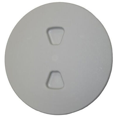 T-H Marine Quick-Release Cam Lock Deck Plate, 6", Sand Shell