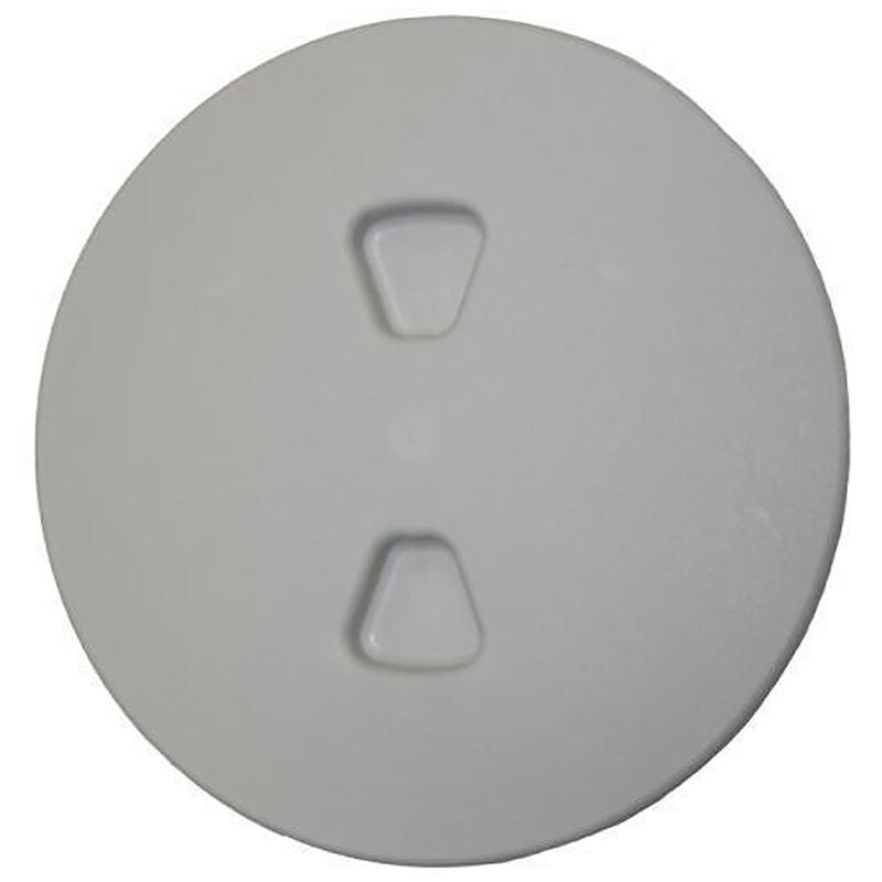 T-H Marine Quick-Release Cam Lock Deck Plate, 6", Sand Shell image number 1
