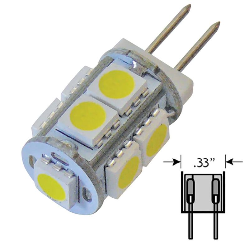 12 Volt LED Replacement Bulbs for all G4-JC10, 2 Pack image number 3