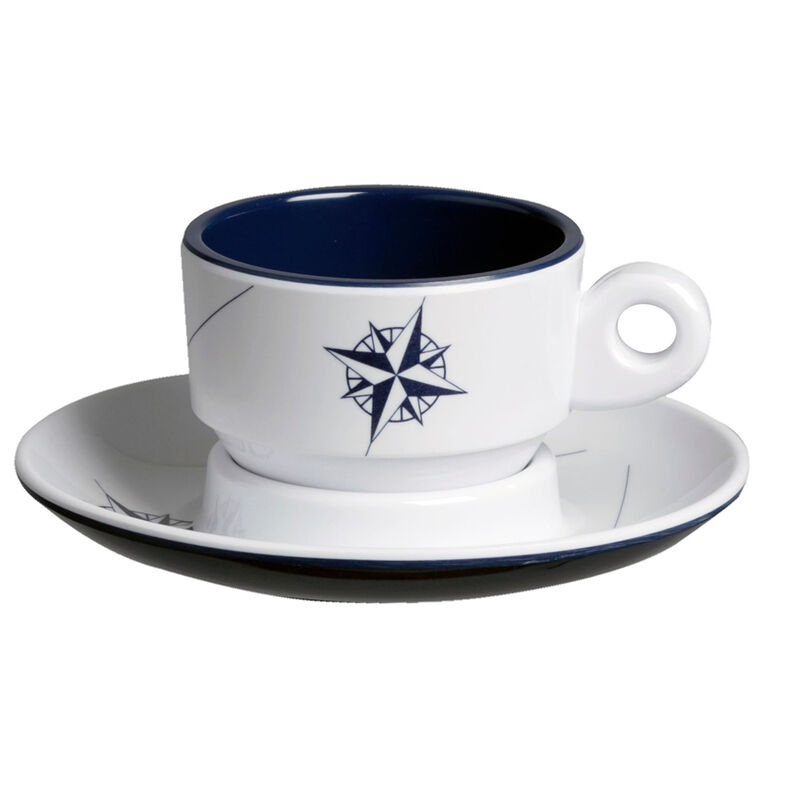Northwind Espresso Cup & Saucer, 12 Piece Set image number 2
