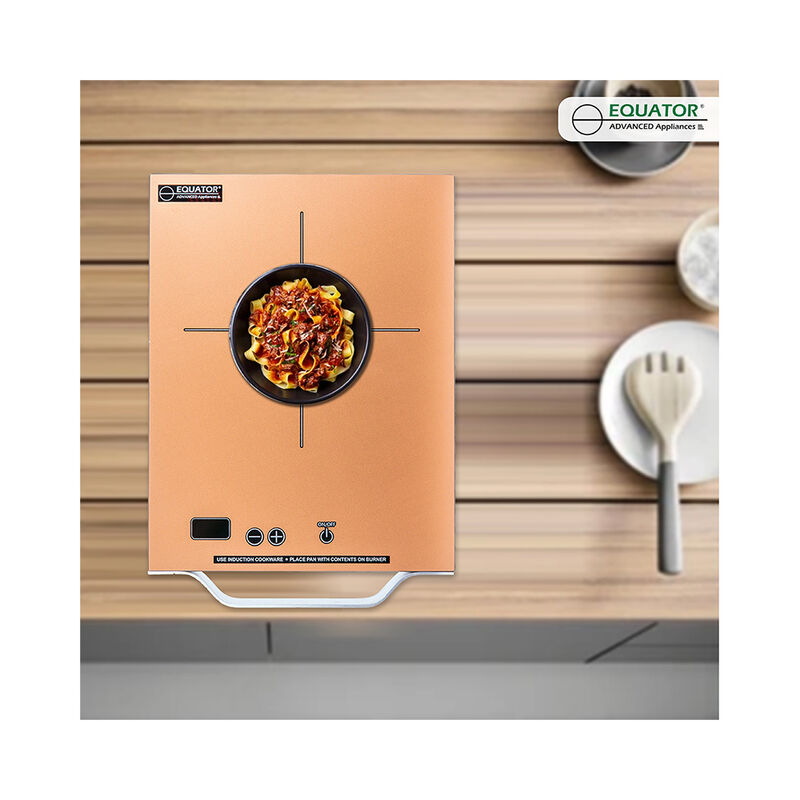 Equator PIC 100 Portable 11" Single-Burner Induction Cooktop with Handle, Copper image number 9