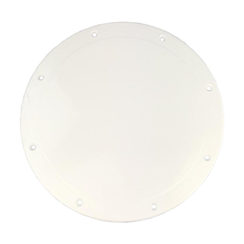 T-H Marine 10" Screw-Down Deck Plate, Fish White image number 1