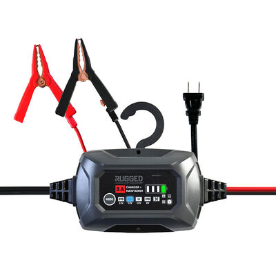 Schumacher SC1681 3A 12V Battery Charger and Maintainer