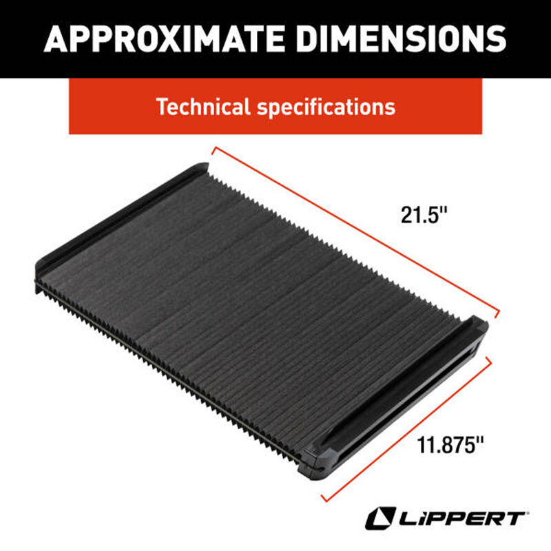 Lippert Thin Shade EcoCell RV Window Shade for Prepped Lippert Entry Doors image number 2