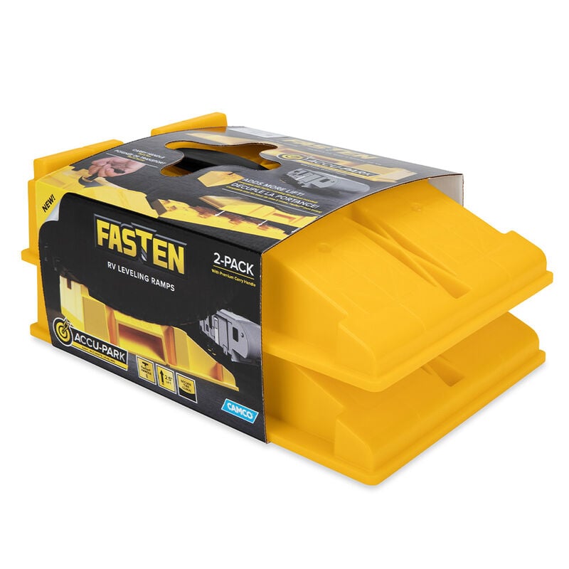 Camco FasTen-RV Leveling Ramps - 2-Pack image number 2