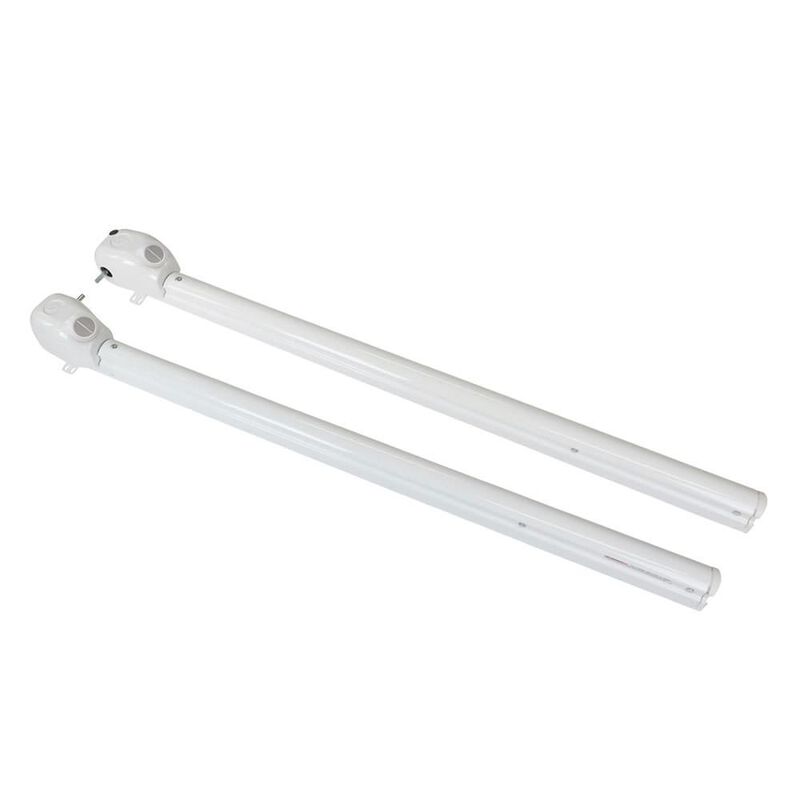 Solera Speaker Head Power Hardware Kit for Flat Awnings (69" Arms), White image number 1